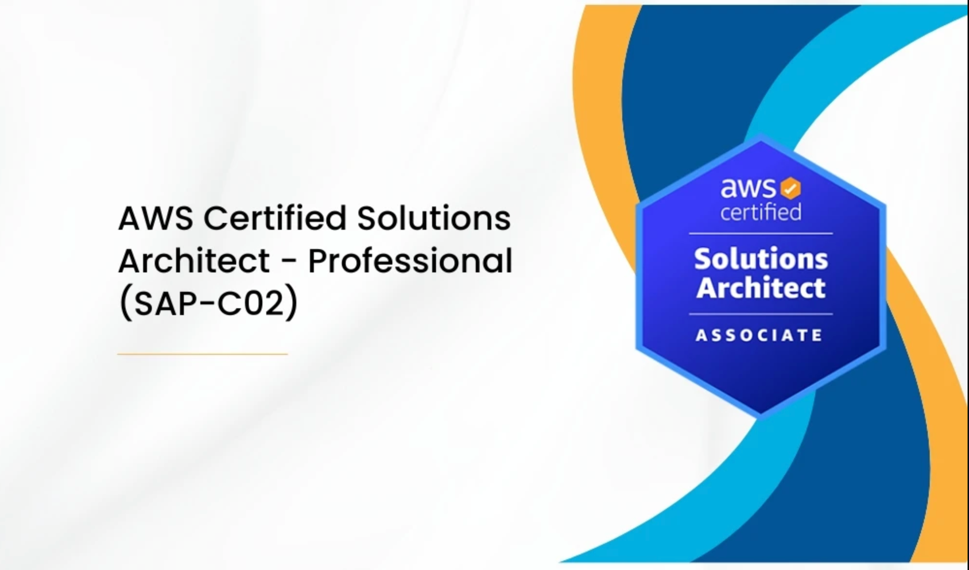 AWS Certified Solutions Architect - Professional SAP-C02